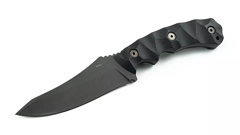 Wilmont Knives | Persian Fighter | 4.25" Tanto Fixed Blade Knife | with Custom Sheath and Clip