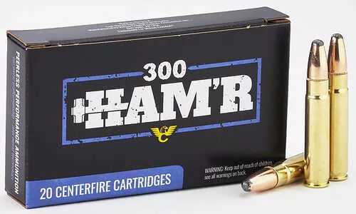 Wilson Combat 300 HAM'R 20 Rounds Ammo - 130 Grain Speer Hot-Core for Hunting