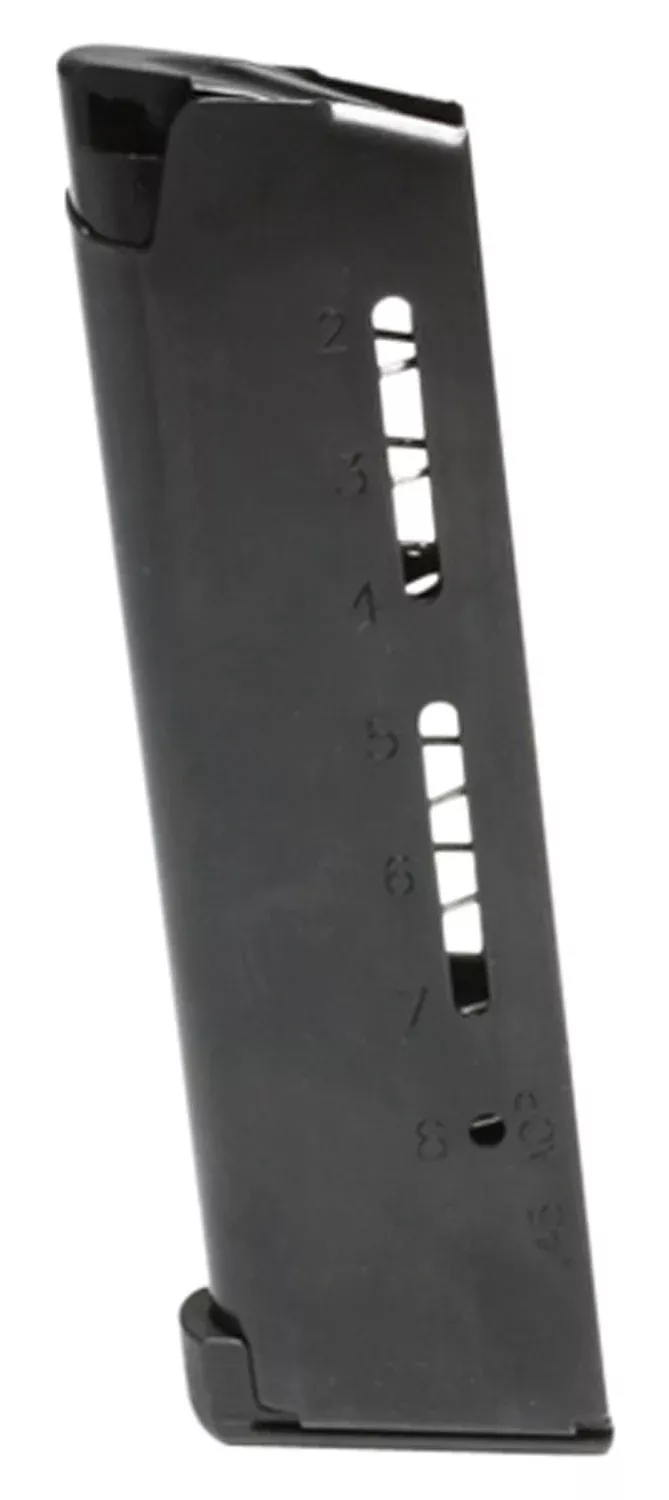Wilson Combat 500BC ETM8rd Detachable w/ Lo-Profile Steel Floor Plate 45 ACP Fits Wilson Combat 1911 Elite Tactical Blued Stainless Steel