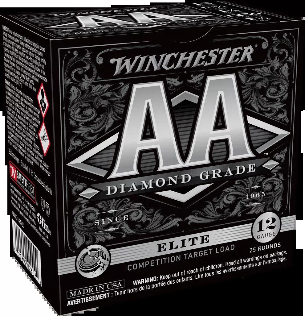 Winchester AA Diamond Grade 12 Gauge 2.75 Inch 1 1/8oz #7 Shot Target Loads AADG12507
