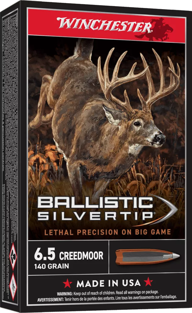 Winchester Ballistic Silvertip 6.5 Creedmoor Ammo 140 Grain EPT