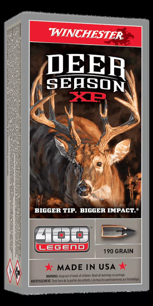 Winchester Deer Season XP 400 Legend Ammunition 190 Grain Xtreme Point - X400DS