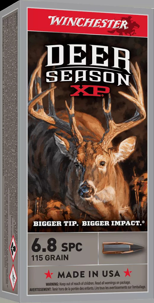 Winchester Deer Season XP 6.8 SPC Ammo 115 Grain