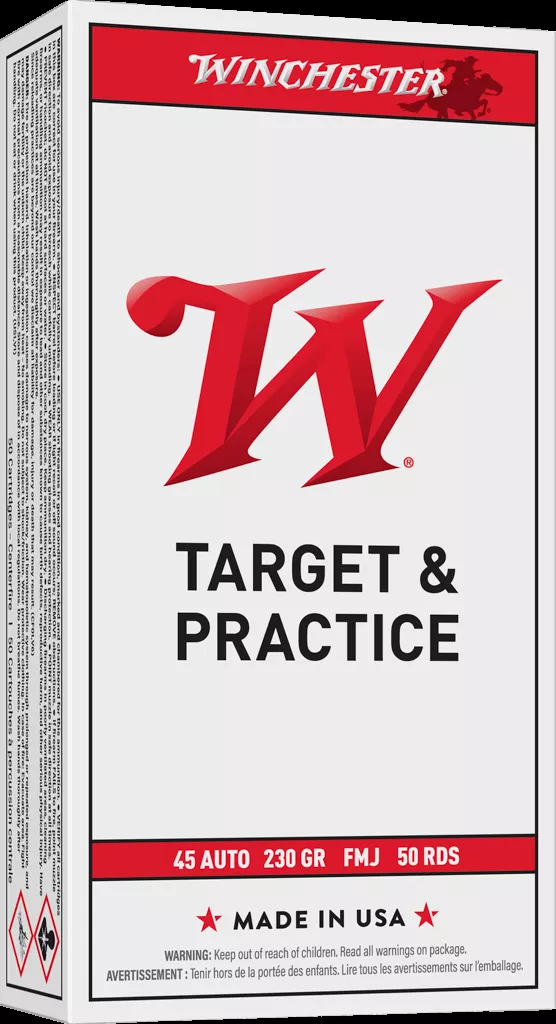 Winchester USA 45 ACP AUTO Ammunition 230 Grain Full Metal Jacket - Q4170