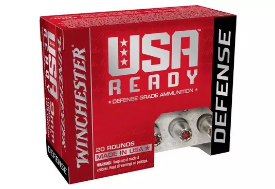 Winchester USA Ready 9mm 124 gr Hollow Point 20rd box