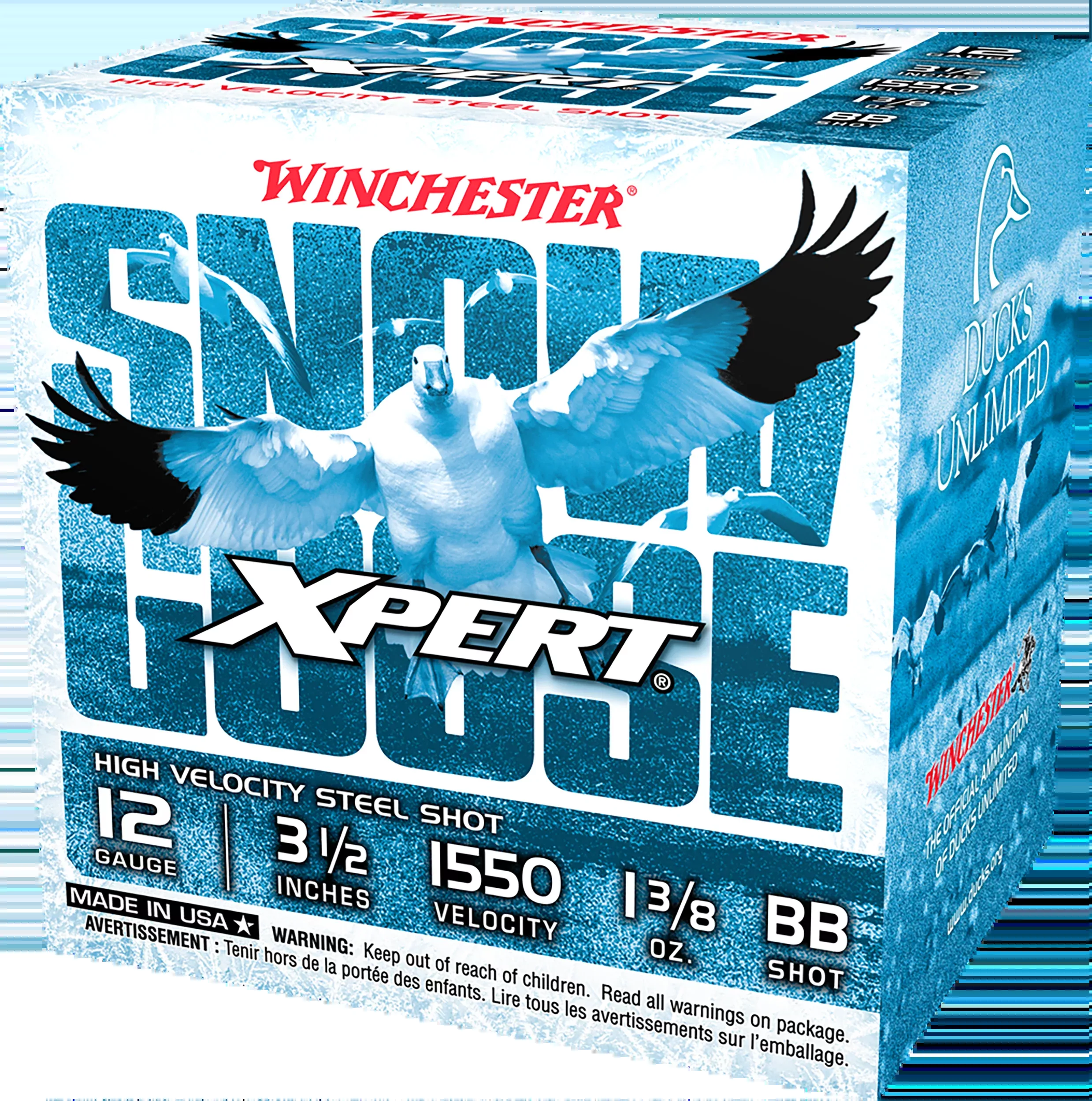 Winchester Xpert Snow Goose High Velocity 12 Gauge 3-1/2in BB Steel Shot 25rd WXS12LBB