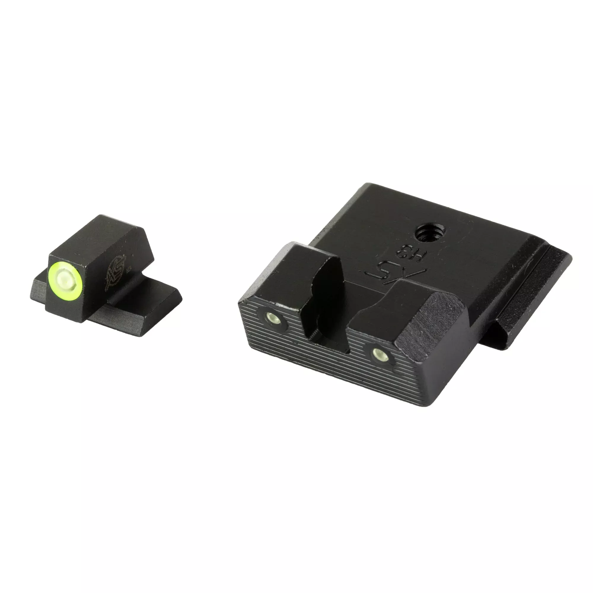 XS Sights R3D 2.0 Tritium Night Sights for S&W M&P Shield OR, Green - SW-R204P-6G