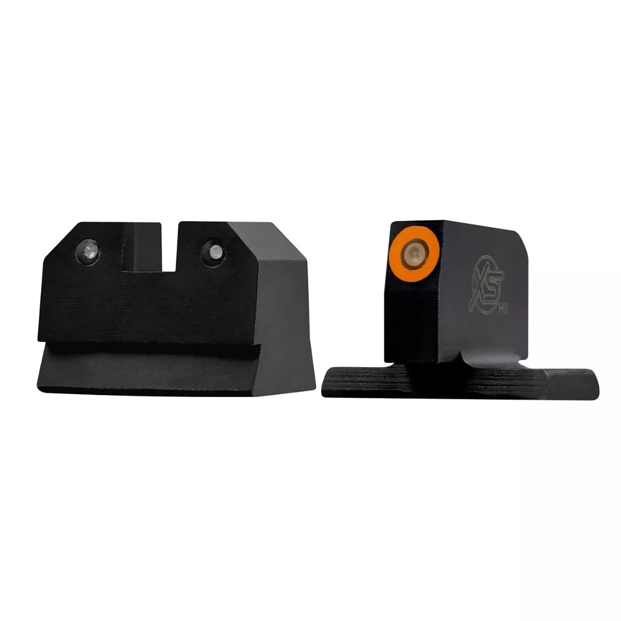 XS Sights R3D Night Sights for HK VP9 Optics Ready, Suppressor Height, Orange Front – HK-R022P-6N