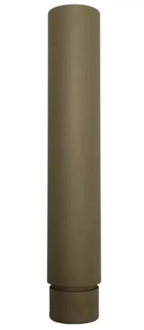 XTS FDE FAKE SILENCER .223/5.56 NATO 1/2 X 28 Can Suppressor 7" Barrel Extension AR15 AR-15 FDE
