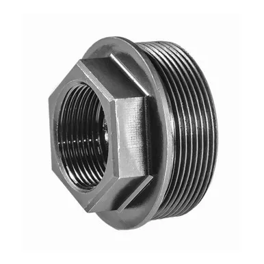 Yankee Hill Machine Sidewinder Direct Thread Adapter - M18X1, Converts the Sidewinder, Cobra M2, and Cobra to Direct Thread, Black Finish