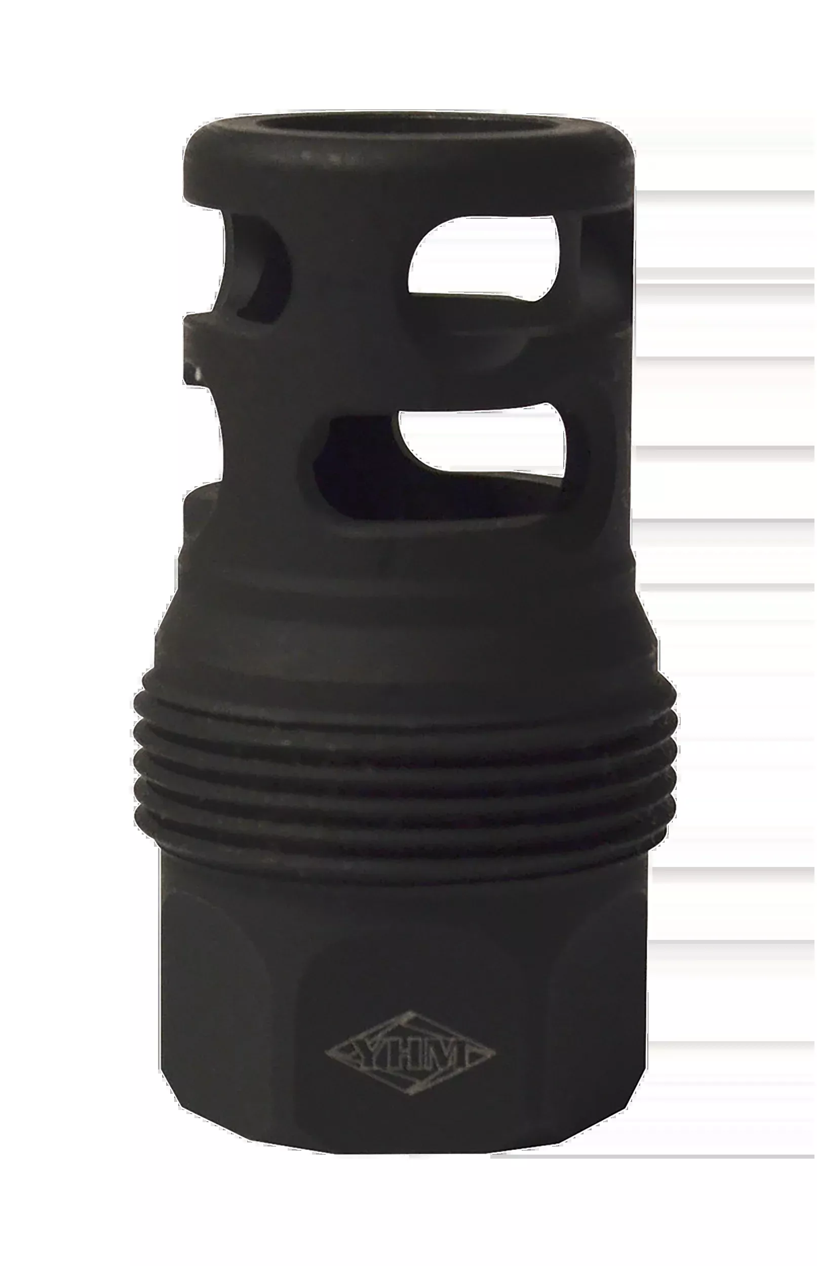 Yankee Hill sRx QD Muzzle Brake, Short Black Phosphate Steel, 5/8-24 Threads 4445MB24