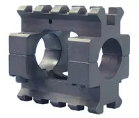 Yankee Hill Two Piece AR15 Gas Block YHM-9390A 2 Picatinny Rail