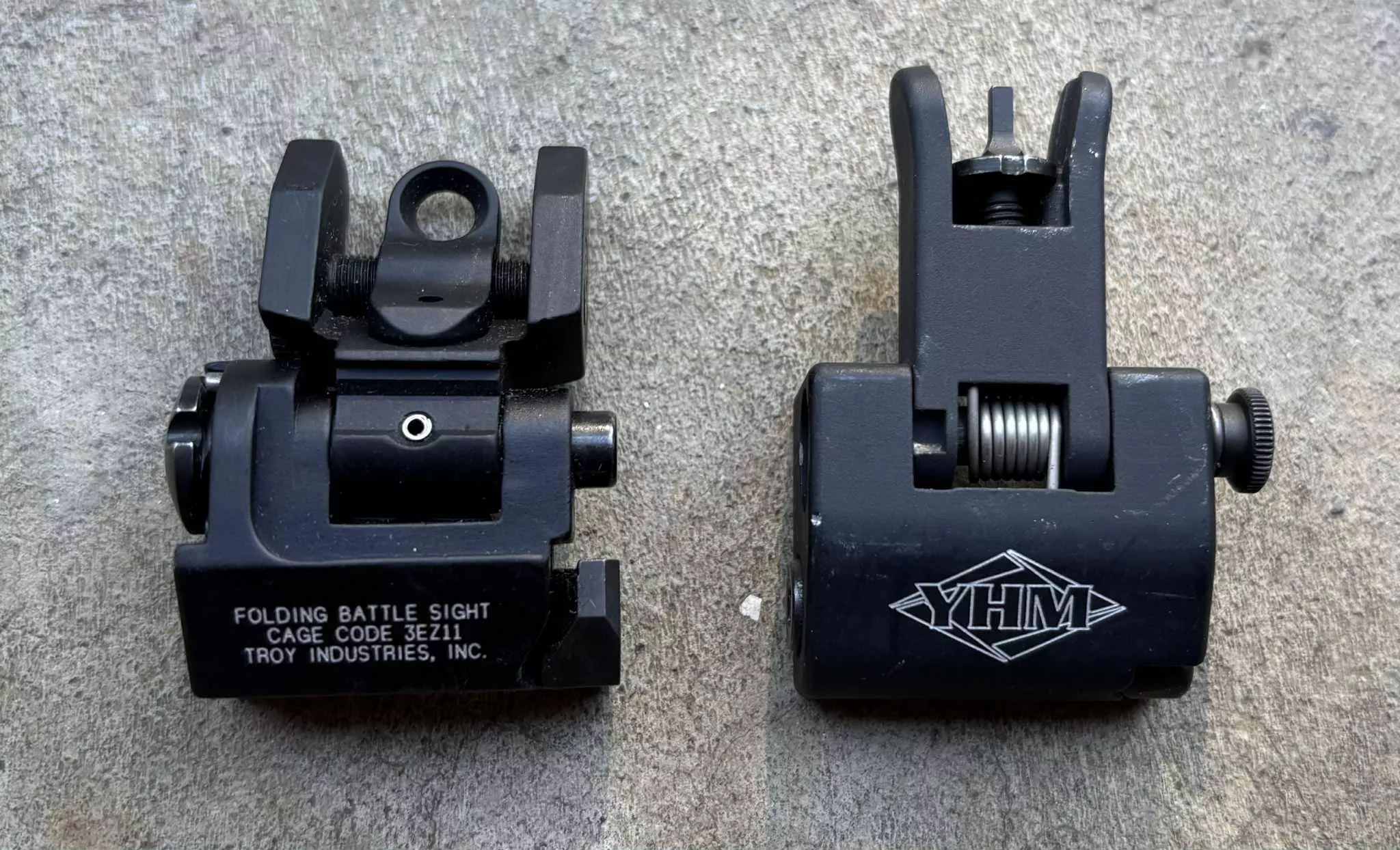 Yankee Hill YHM QDS Back Up Iron Sight Set - Used