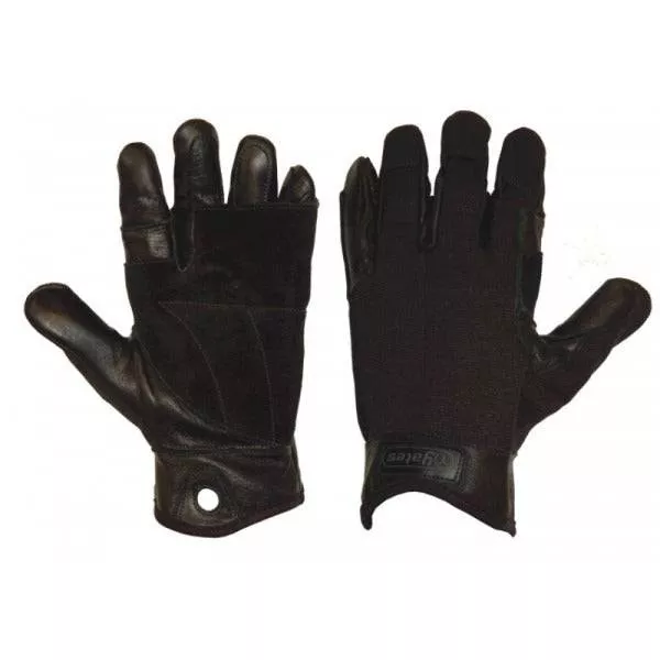 Yates 925 Tactical Rappel / Fast Rope Gloves - Black