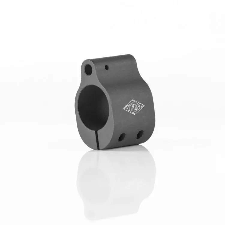 YHM Low Profile Clamp On Gas Block AR15 Yankee Hill .750 Diameter