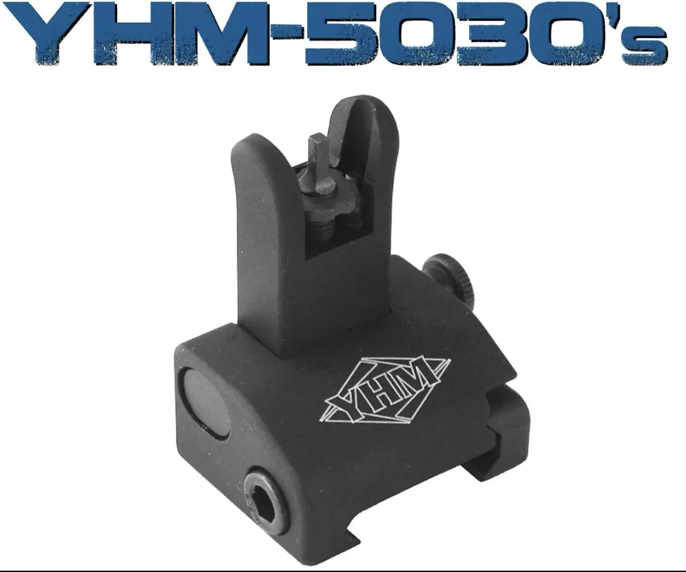 YHM Yankee Hill 5030 Front Q.D.S. Same Plane Sight Quick Deploy QDS BUIS AR15