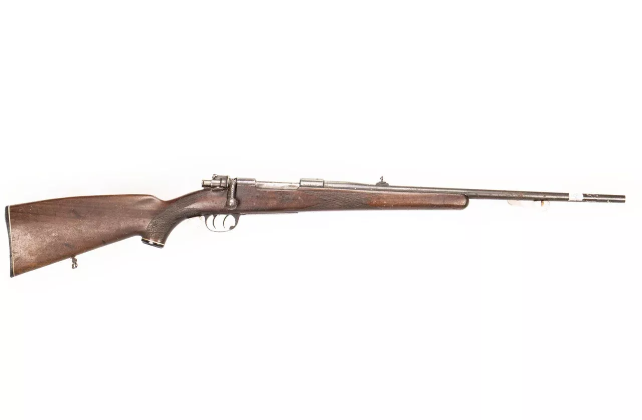 Zastava LK70 8mm Mauser 21" Barrel Bolt Action Rifle Sporterized - Overall Surplus Good Condition (1)