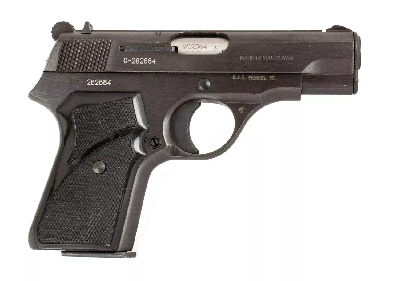 Zastava M70-1 .32 ACP Blued Pistol - Excellent Condition