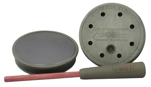 ZINK ZNKZNK303 Thunder RidgeFriction Call Turkey Sounds Green/Purple Wood/Slate