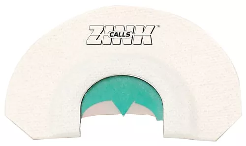 ZINK ZNKZNK313 Wicked LadyDiaphragm Call Double Reed Turkey Sounds White Bat Cut