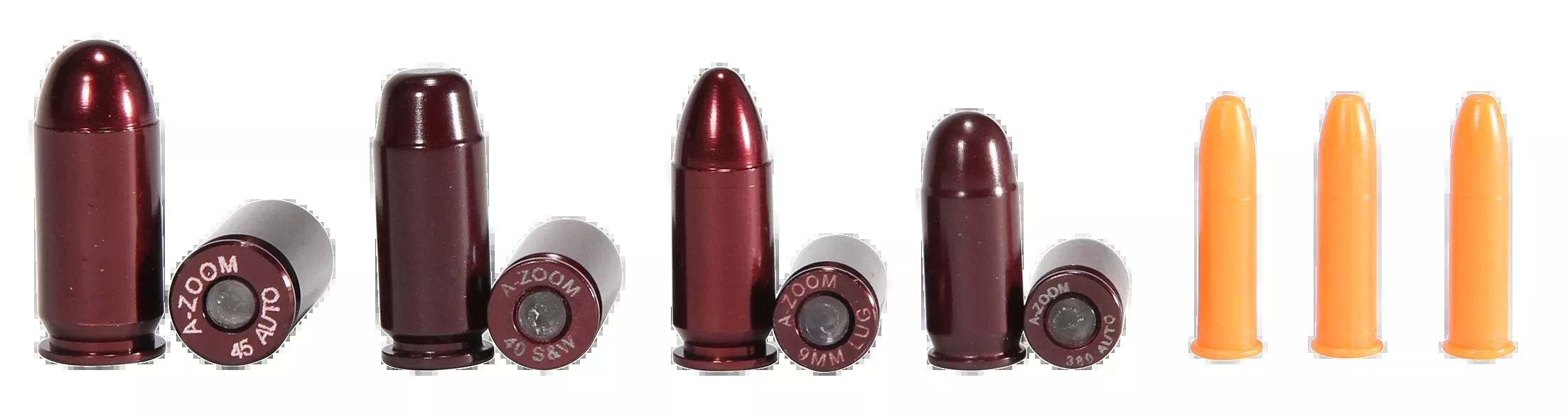 A-Zoom Snap Caps NRA Instructor Variety Pack 11-Round Aluminum Training Dummies 16190